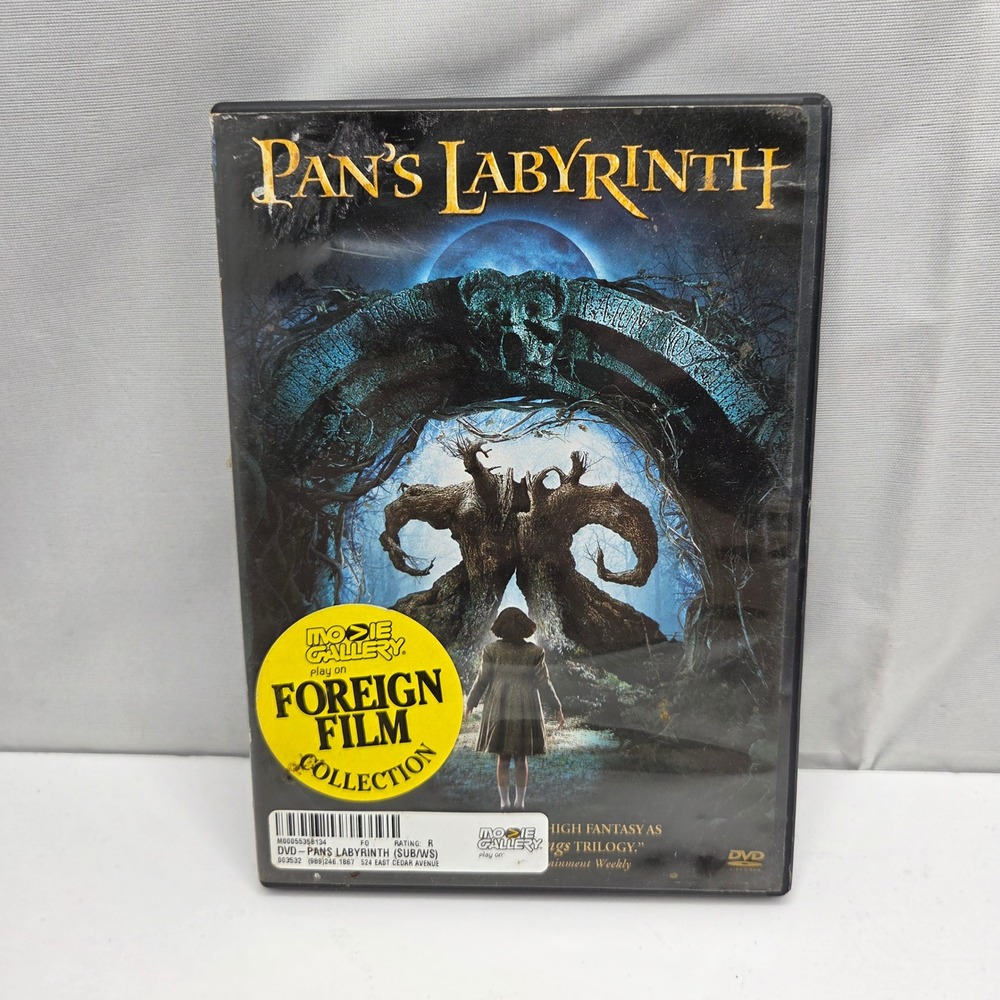 Pan's Labyrinth DVD Guillermo del Toro Fantasy Movie